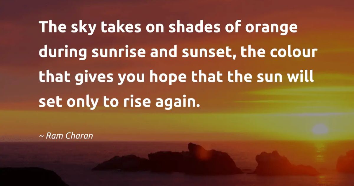 Inspirational Sunrise - Guiding Your Day's Odyssey